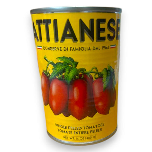 Tomates entières pelées (approx. 400g) - Attianesi