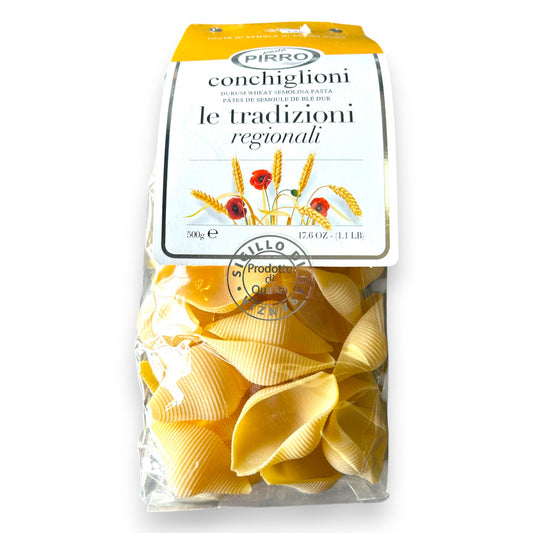 Pâte - conchiglioni - semoule de blé dur (approx. 500g) - Pirro