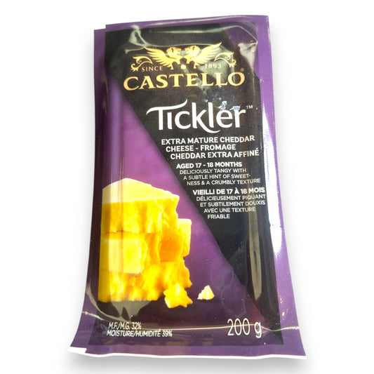 Fromage cheddar mature extra-affiné (approx. 200g) - Castello
