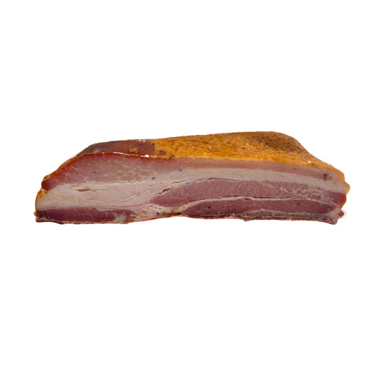 Tranche de bacon fumé maison(approx. 250 - 300g) - Boucherie Tranzo