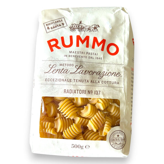 Pâte - Radiatori no137 de qualité supérieure (approx. 500g) - Rummo
