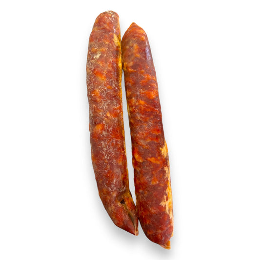 Saucisses fumées cacciatore - Boucherie Tranzo